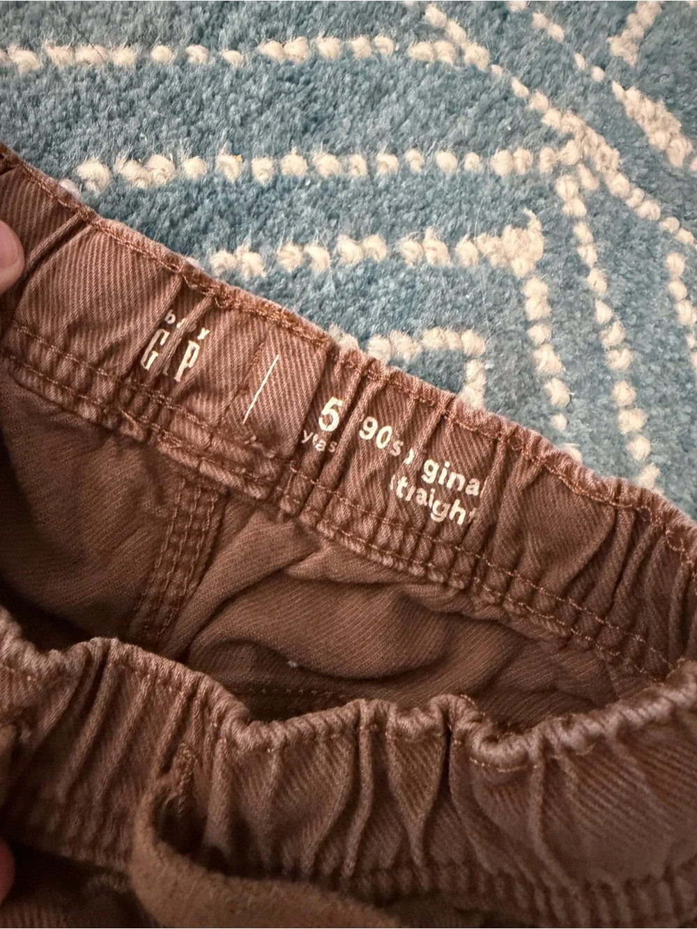 GAP Brown Distressed Kids Cargo pants